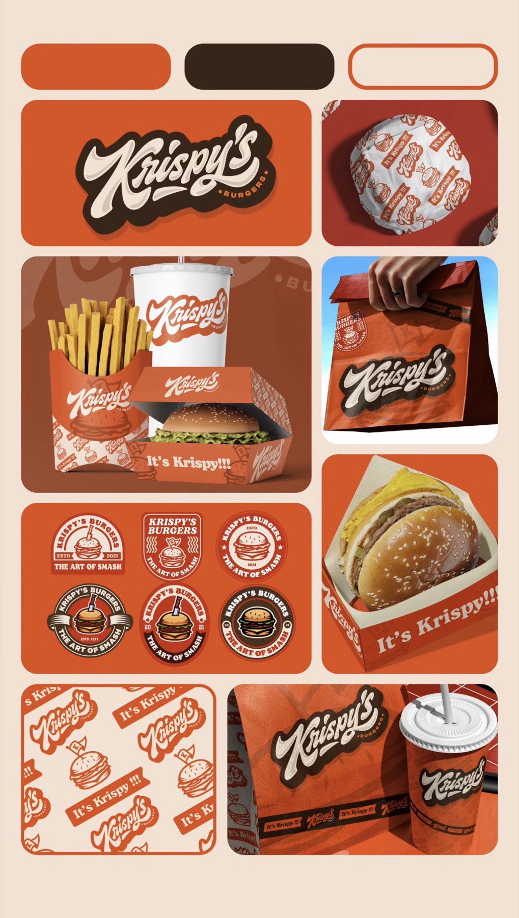 Krispy's Branding