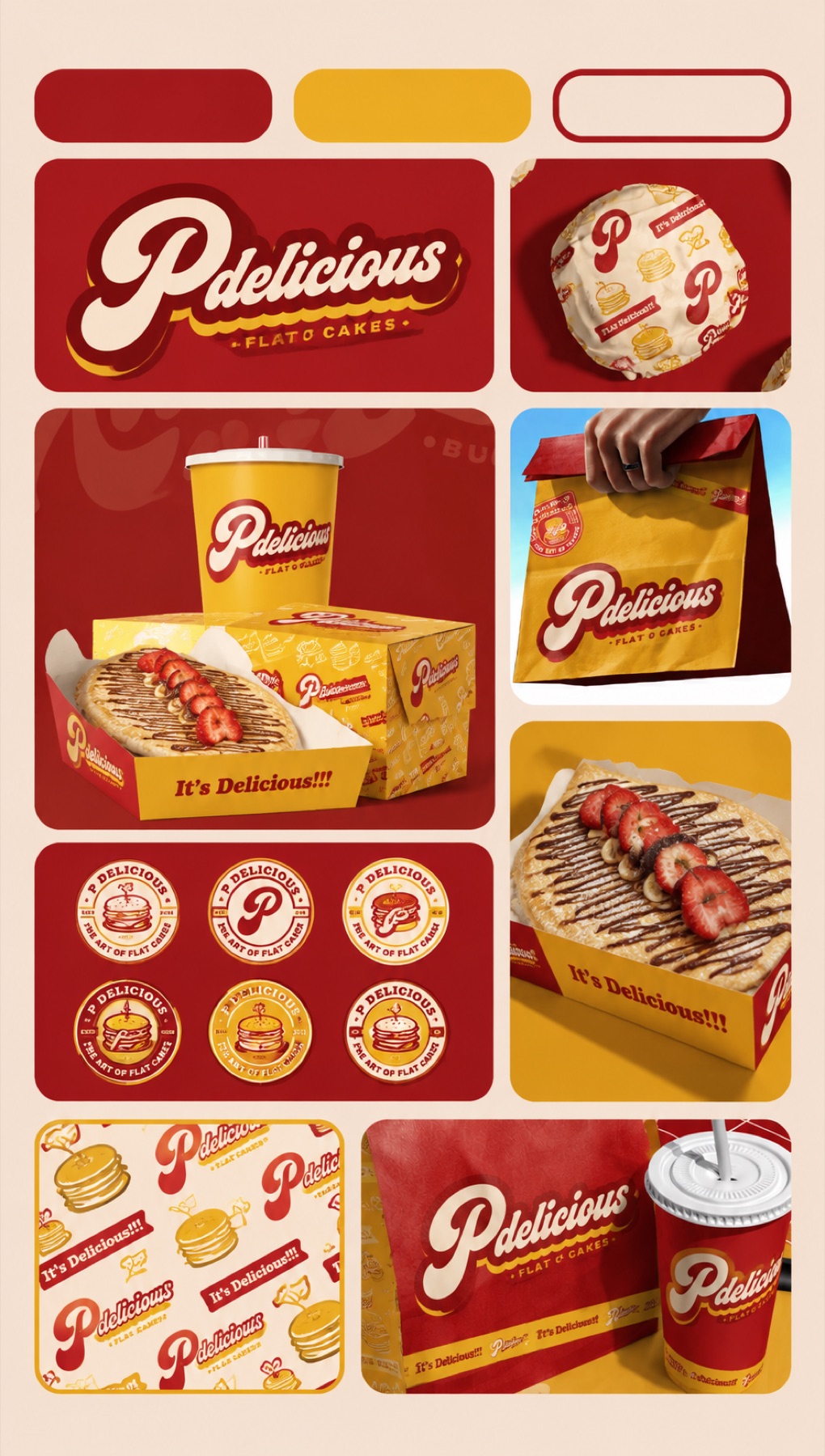Pdelicious brand board by Lubinus